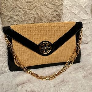 TORY BURCH OVERSIZED CLUTCH & SHOULDER BAG